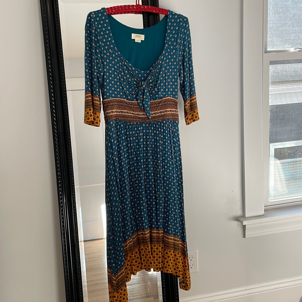 Maeve | SP blue and yellow dress - Picture 3 of 4